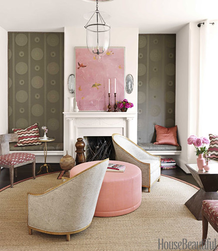 Barry Dixon House Beautiful pink and brown