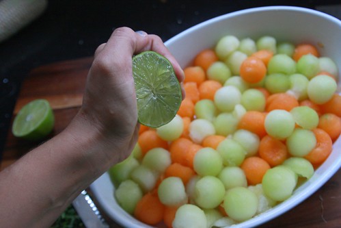 melon & mint salad