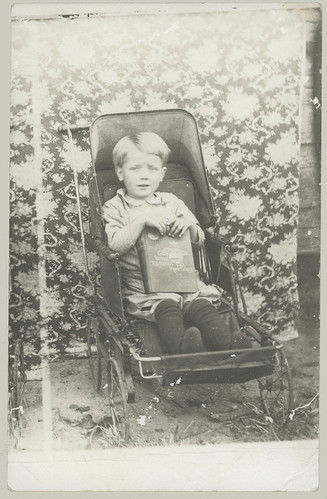 Boy in Buggy with reverse