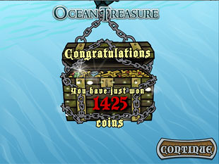 Ocean Treasure Bonus Game