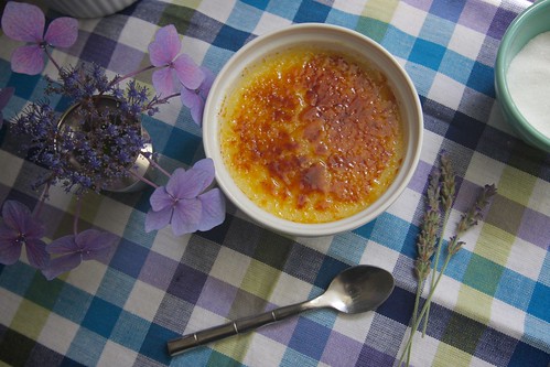 honey lavender crème brûlée