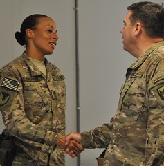 401st Army Field Support Battalion—Kandahar hosts Maj. Gen. McHale