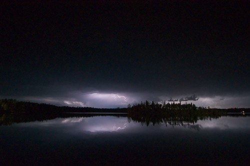 Red Rock Lake Lightning
