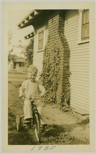 Boy with Tricycle