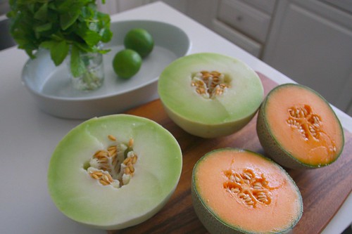 melon & mint salad