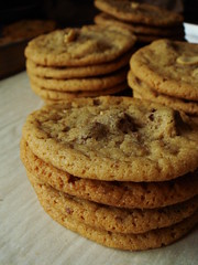 Peanut Butter Cookies with Milk Chocolate Chunks
