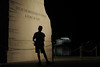 Martin Luther King Jr Memorial at night by Scott Ableman, on Flickr