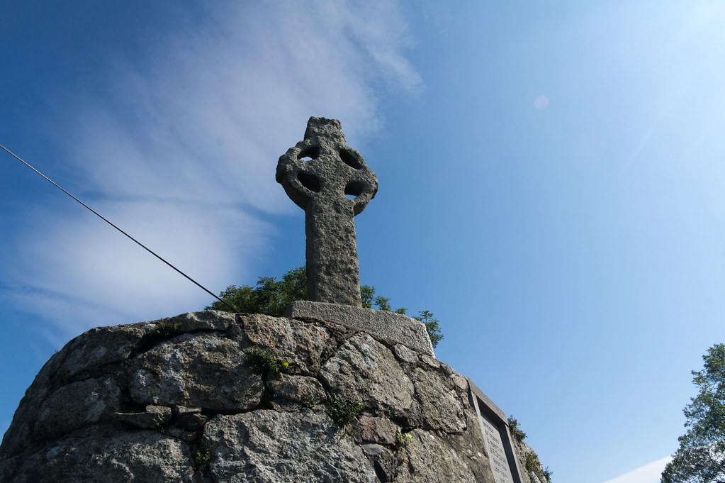 Old Celtic Cross On Lehaunstown Road