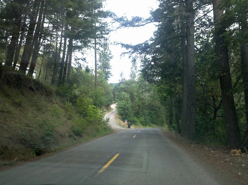 back road in Oregon