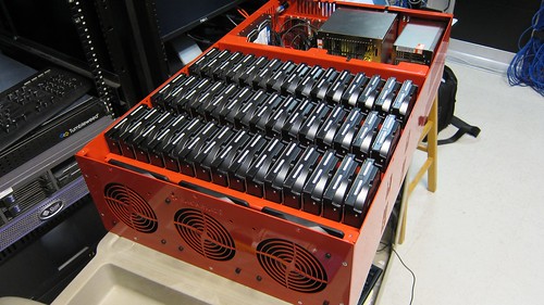 Backblaze 2.0 w/ 45 disks installed - 3