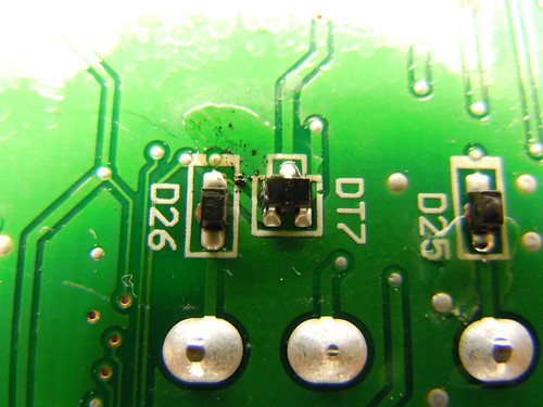 Monotribe main board bottom side (closeup)