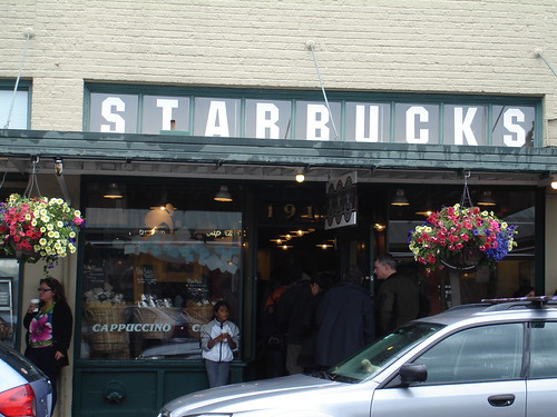 1st Starbucks!