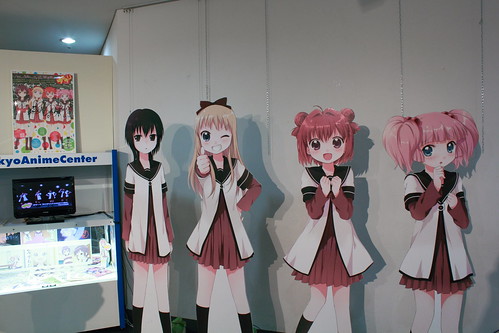 Yuruyuri Character Panels (Akihabara, Tokyo, Japan)