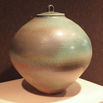 <b>Round Lidded Jar</b><br/> Carlson (LC '73)
(Ceramic)<a href="//farm7.static.flickr.com/6212/6241433231_65af54388c_o.jpg" title="High res">&prop;</a>
