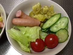 朝食サラダ(2011/11/10)