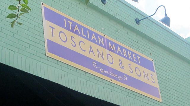 toscano & sons signage