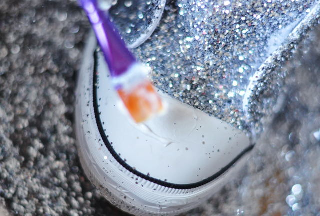 Glitter Sneaker DIY - 11