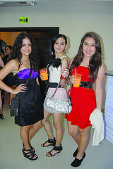 DSC_4918 Nilza Hurtado, Michelle Hernández y Paola Muñiz.