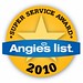 Angies List Super Service Award Winner -2011