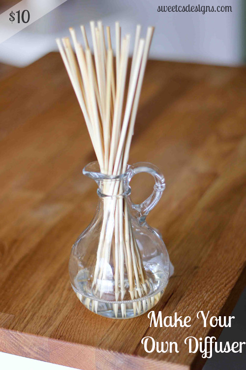 How to make your own reed diffuser