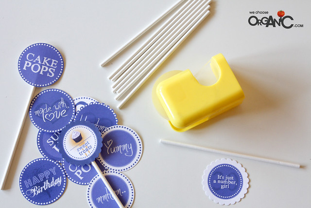DIY: Make your own Cupcake Toppers (incl. free printable) 