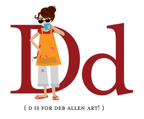 D is for Deb Allen Art!