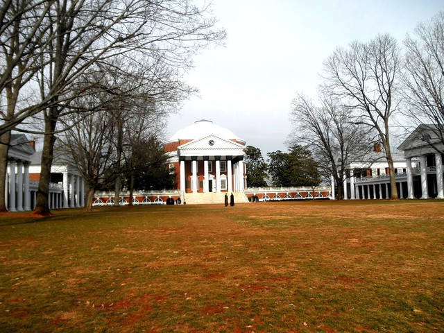 Rotunda and Lawn at University of Virginia 