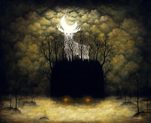 Dark and Light Radiate the Night