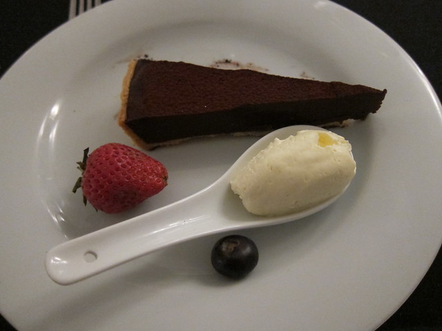 Dessert: Rich Chocolate Tart