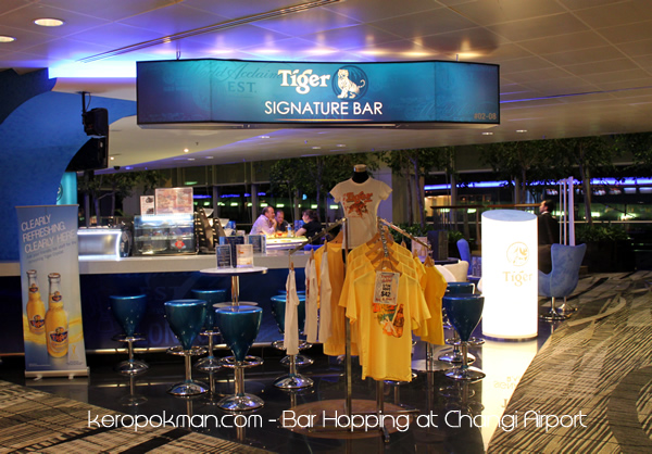Changi Airport - Tiger Signature Bar