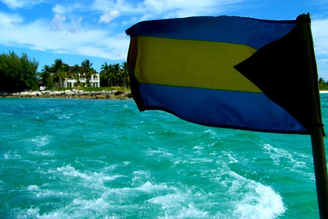 Bahamian flag  