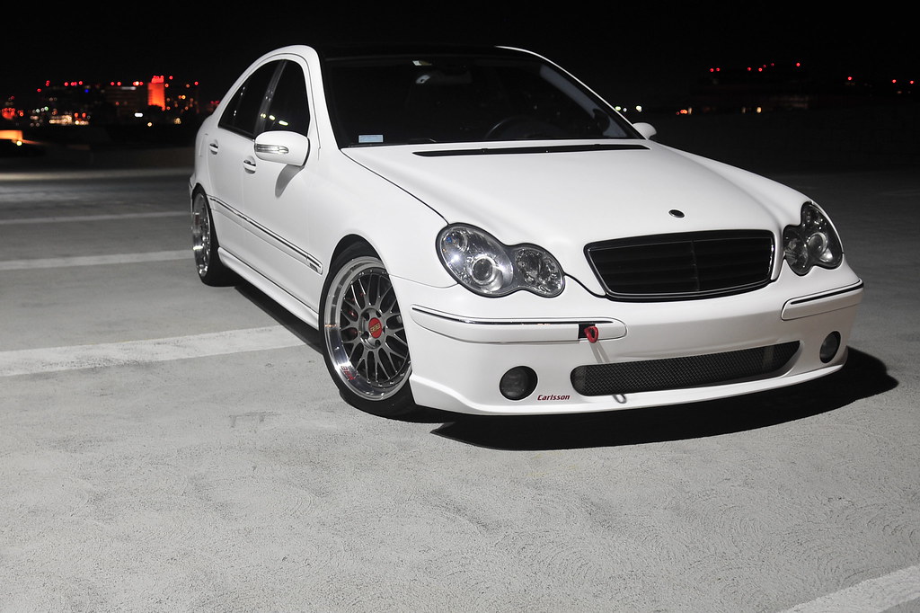 wrapped my car in matte white - Mercedes-Benz Forum