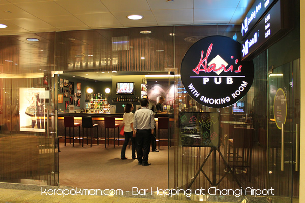 Changi Airport - Hari's Pub