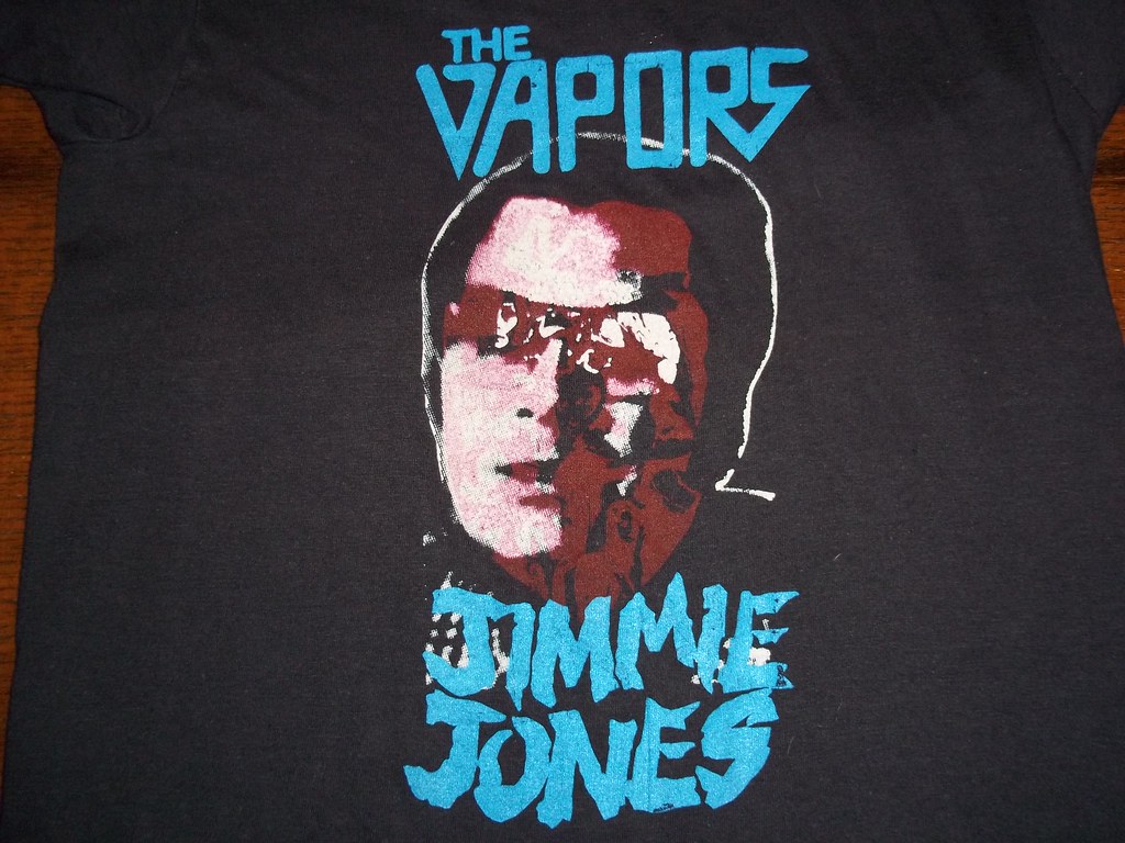 VTG The Vapors Jimmie Jones 1970s concert tour t shirt SMALL S 