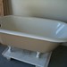 clawfoot tub refinished in two colors 