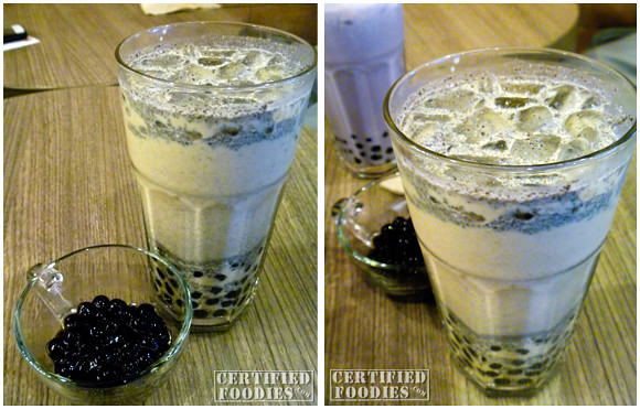 Saint's Alp Frothy Tea, Oreo Milk Tea - CertifiedFoodies.com