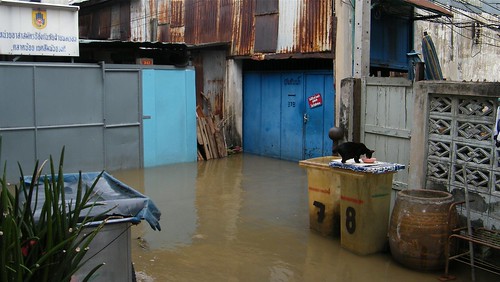 Bangkok - overstroming - Thailand