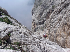 Alpinismo Gran Sasso - via Pinelli-Ramorino