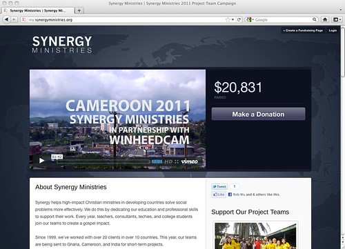 Synergy Ministries | Synergy Ministries 2011 Project Team Campaign