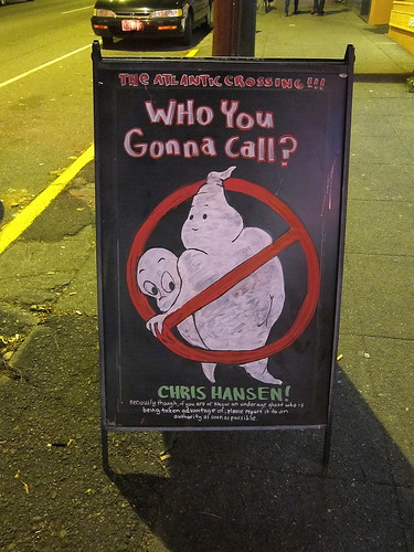 Who you gonna call? Chris Hansen! (Atlantic Crossing)